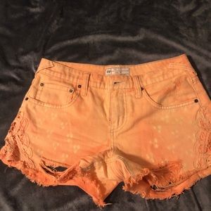 Free people Jean shorts